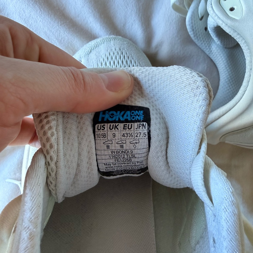 Hoka Bondi 9 W10.5B - Truffle Salt Sea Glass - Picture 5 of 5